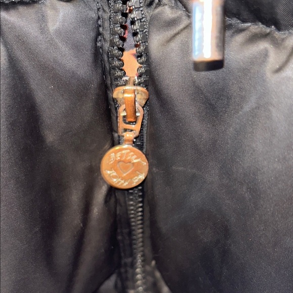 Betsey Johnson Black Puffer Coat - Picture 7 of 12